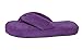 Onmygogo Coral Fleece Flip-flops for Women, Non-slip Cotton Outsole (Size M(US women size 8-9), Purple)