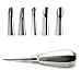 Winged Dental Elevator Set of 5 with Straight Tip Having Short Handle