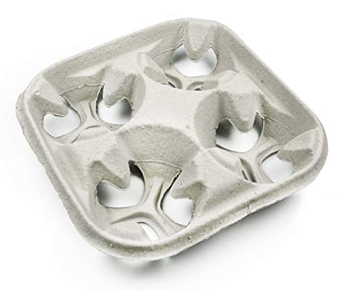 Becherhalter aus Pappe, Cup Carrier für 4 Becher, 180 Stück
