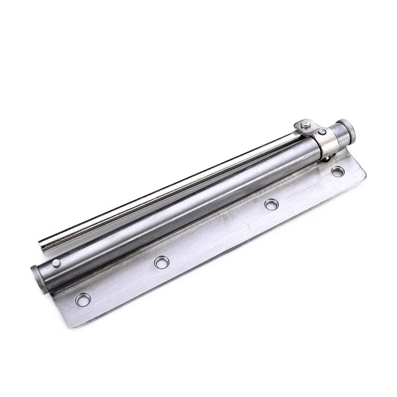 Cierrapuertas Cierrapuertas ajustable Muelle de puerta automático de acero inoxidable Resistencia en tono plateado para puerta de oficina en casa Puerta resistente al fuego Cierrapuertas automático