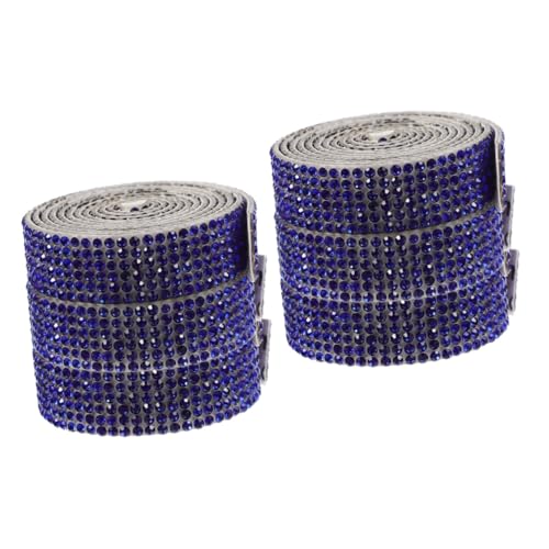 Cinta de de imitación para coser Holibanna tiras de de cristal 6 rollos 2