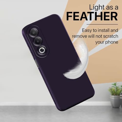 Image of Basic Case for Oppo A3 Pro 5G (Silicone Maroon Red)