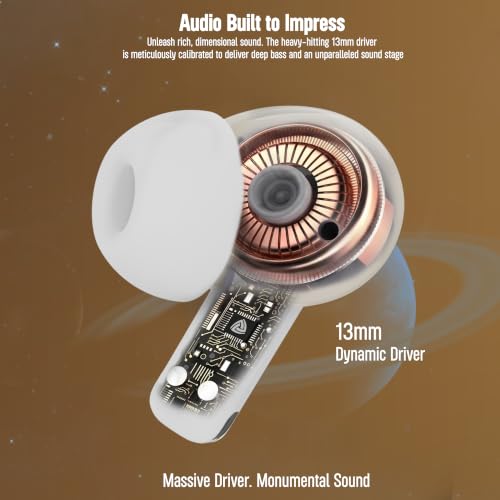 Image of AROMA TWS30 Upto 50Hr Playtime*, Dual Paring, BT V5.3, Fast Charging, Heavy Bass Bluetooth