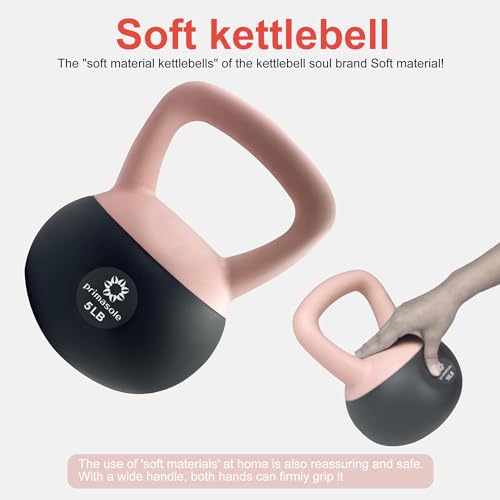 Primasole Soft Kettlebell Shook Resistance base. Anti Slip hand Kettlebell weights for Home workout anti-impact Kettlebells dumbbells for strength and safety. - Image 3