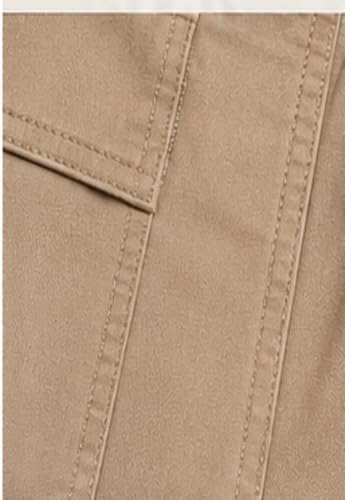Image of Men's Jogger Cargo Pants | Stretchable Cotton Blend Utility Trousers | Regular Fit Multi Pocket Casual Bottom Wea