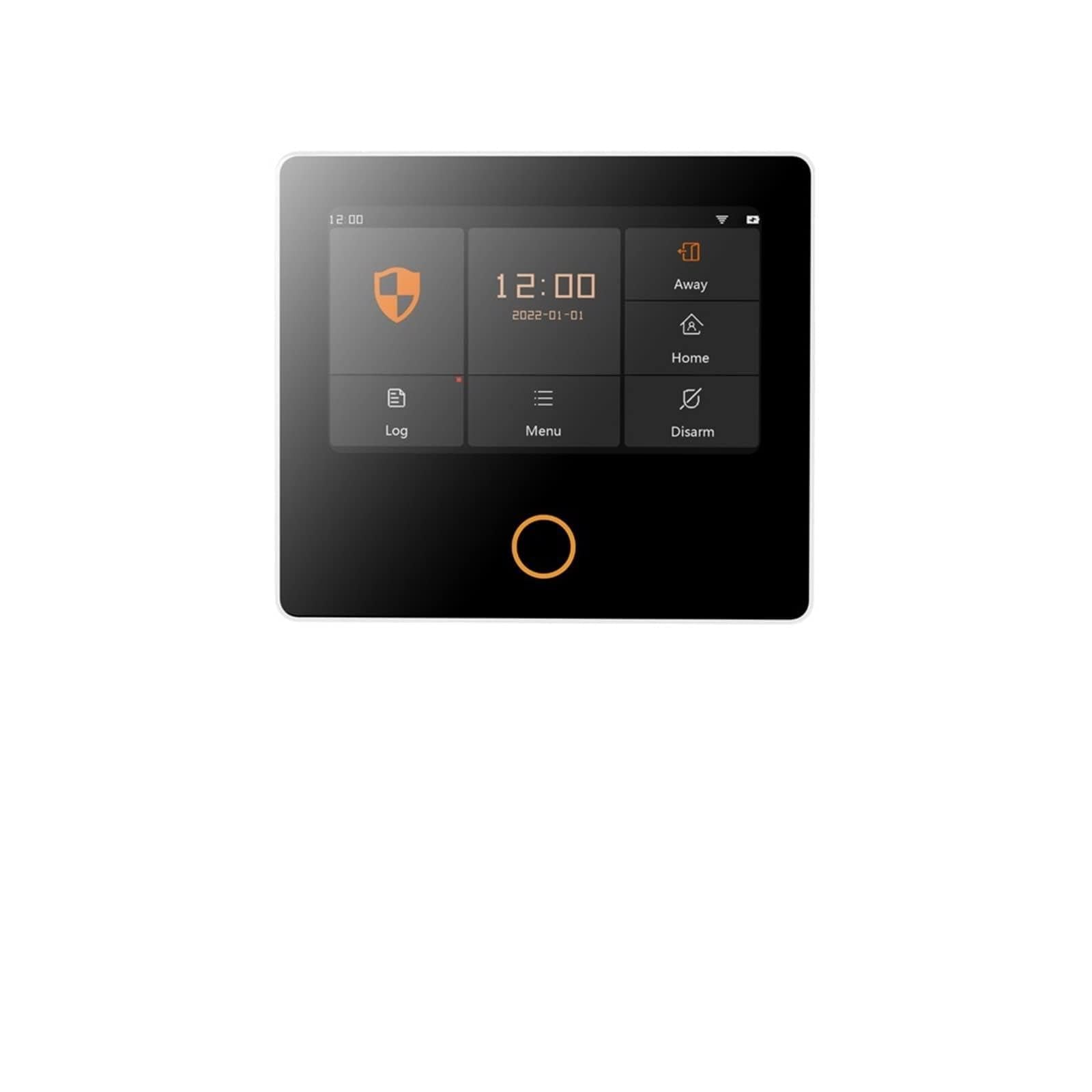 Alarmas para casa, Kit de Alarma antirrobo for el hogar Inteligente Tuya, de protección de Seguridad inalámbrico, Pantalla táctil IPS de 4,3 ", 10 Idiomas Integrados(Set-C 6Kit)
