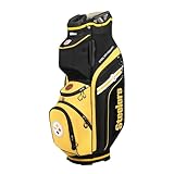 Wilson NFL Golf Bag - Cart, Pittsburgh Steelers