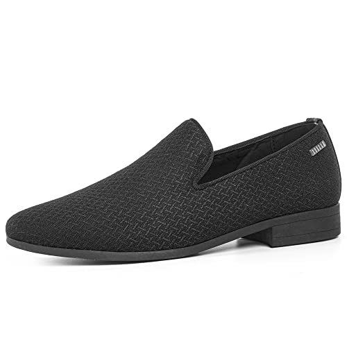 Image of ALLY UNION MAKE FORCE Mens Loafers Dress Slip on Party Wedding Penny Smoking Shoes