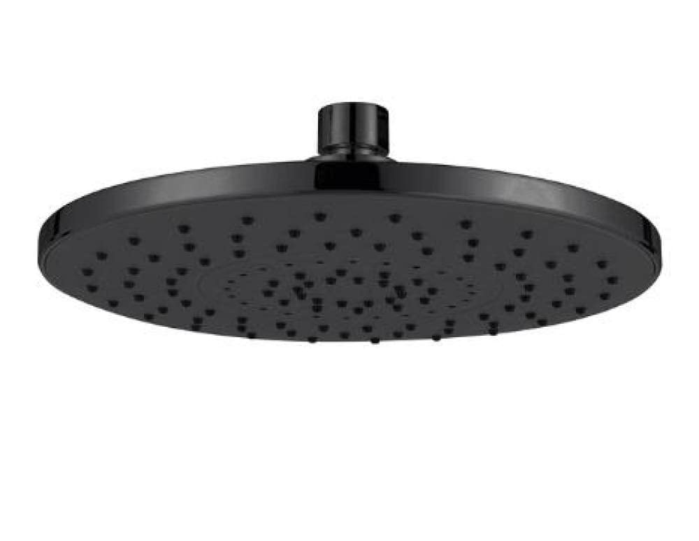 Pommeau de douche noir et chromé réglable à 3 modes G1/2 BY001
