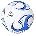 EVTSCAN Size 5 PVC Soccer Balls - Training Football for Competitions Training Exams Official Indoor Outdoor Play(Blue)