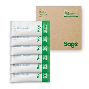 Sage - Descaler for Sage Coffee Machines and Kettles - Pack of 6