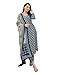 KLOSIA Women Embroidery Kurta and Afghani Pant Set with Dupatta (Large)