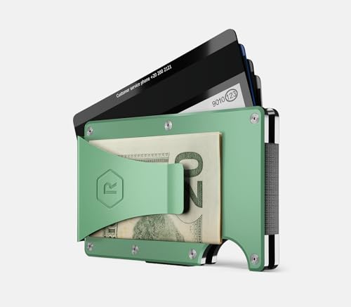Image of Ridge Wallet For Women - Minimalist Small Wallet for Women, RFID Protection, Slim, Perfect Size, Pocket Fit, Holds up to 12 Cards