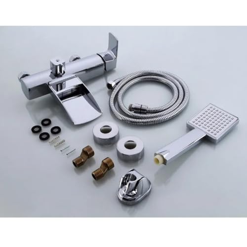 Robinet de baignoire XT355 contre le calcaire, ensemble douche laiton - 7