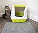 Petlinks Purr-fect Paws Multipurpose Cat Litter Mat - Gray, Medium,(Pack of 1)