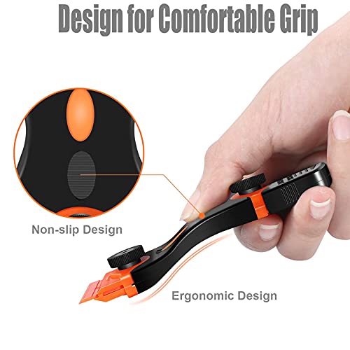 Foto von Ceranfeldschaber, Schaber Ceranfeld Kratzer Kochfeldschaber Zeranfeldkratzer Glasschaber Herdschaber für Küche und Haushalt