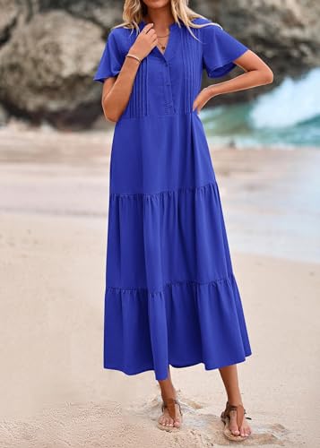Image of KIRUNDO Summer Maxi Dresses for Women 2026