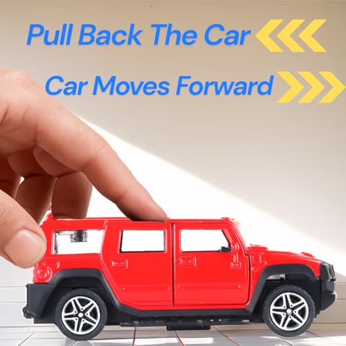 Image of Metal Die-cast 1:37 Humm - Red