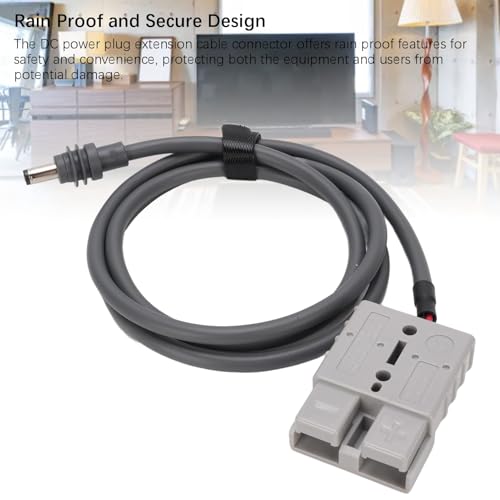 Cable de alimentación CC de alta resistencia con conector Anderson 50A 2