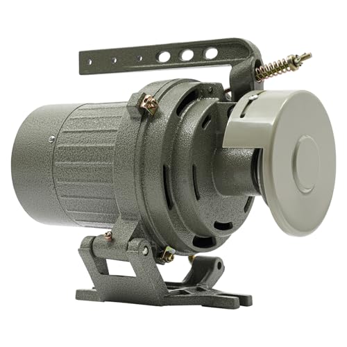 Motor eléctrico de máquina de coser Ndustria - Motor eléctrico para máquina de coser - 400 W, 2850 rpm, para máquinas de coser industriales