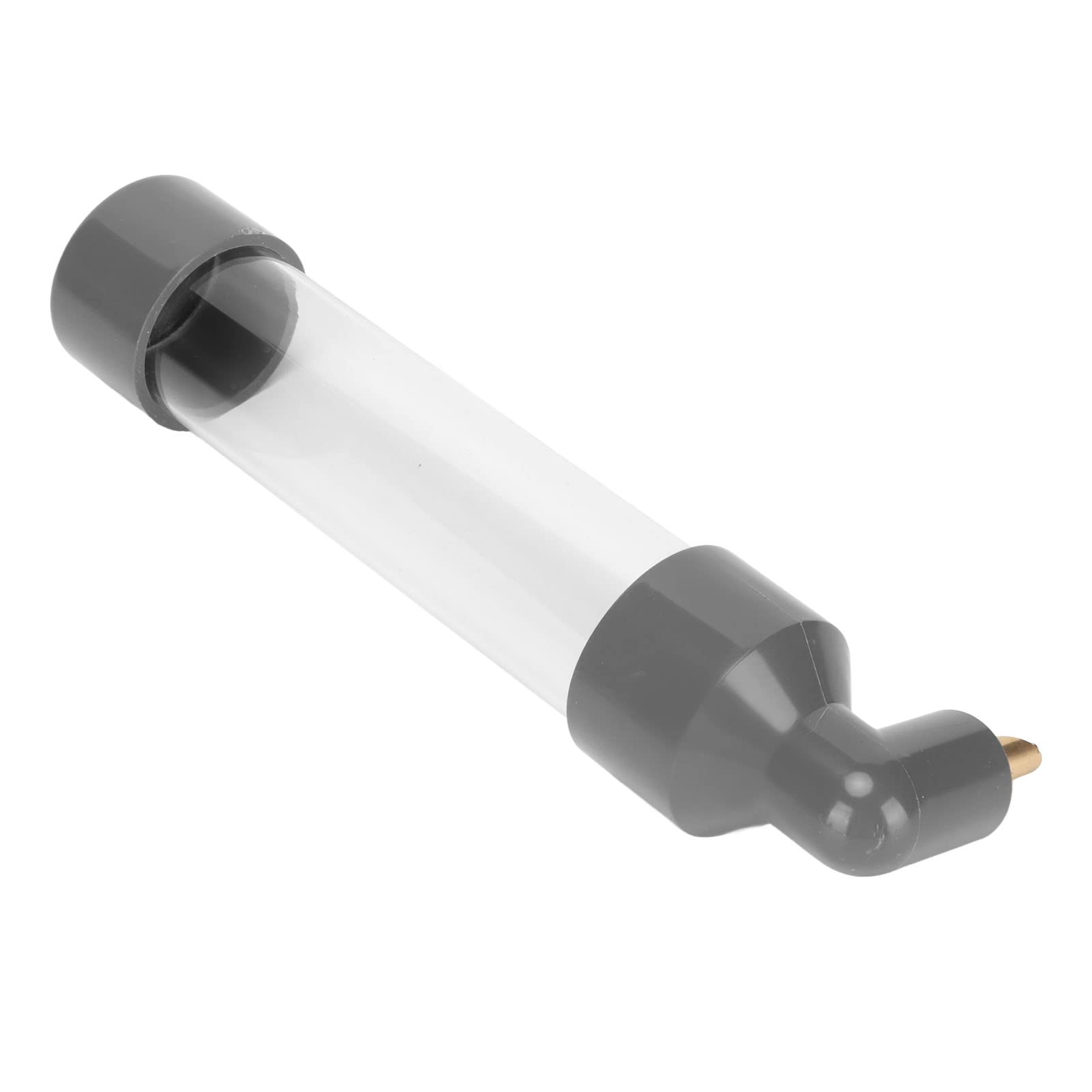 Bebedero Automático para Pájaros, Dispensador Automático de Agua para Mascotas con Boquilla para Morder de Aguja de 220ml, para Loros, Pájaros, Chinchillas, Osos, Hámsteres (Gris)