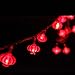 Amants01 13ft/4M 40 LED Red Lanterns String Lights Battery Operated Fairy String Lights for Wedding, Chinese New Year,Spring Festival,Party Decoration,Christmas.