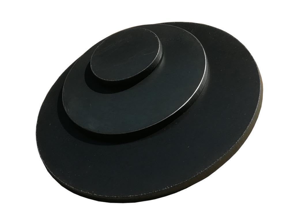 Stahlronde S235 Stärke 4mm Ø100mm bis Ø500mm 500mm