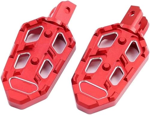 Repose-pieds de moto en alu rouge pour CB500X et CB400X