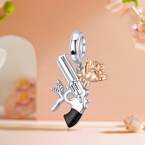Image of MUNDELL Conch Bead Charm Dachshund Dala Horse Pendant Charm Bird Sun Charm for Original Charm Bracelet or Bangle