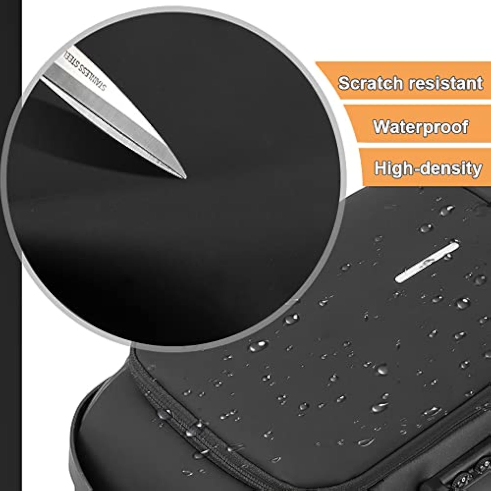 USB Anti-Theft Waterproof Sling Backpack, Casual Daypack