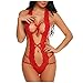 Produktbild Aoogo Damen Satin Schlafanzug Sets Frauen Nachtwäsche Sleeveless Strap Nachtwäsche Lace Trim Satin Cami Top Pyjama Sets