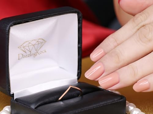 Dazzlingrock Collection Womens Minimalist Guard Chevron V Shape Stackable Classical Simple Plain Matching Wedding Band, Available in 10K/14K/18K Solid Gold3