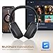 HAYLOU S40 Noise Cancelling Headphones Over Ear, 50dB Hybrid ANC with Multiple Modes, LDAC Hi-Res Wireless Audio, 90H Playtime, Custom EQ via App, Bluetooth 6.0 Multipoint Connect, 5 HD Mics Call