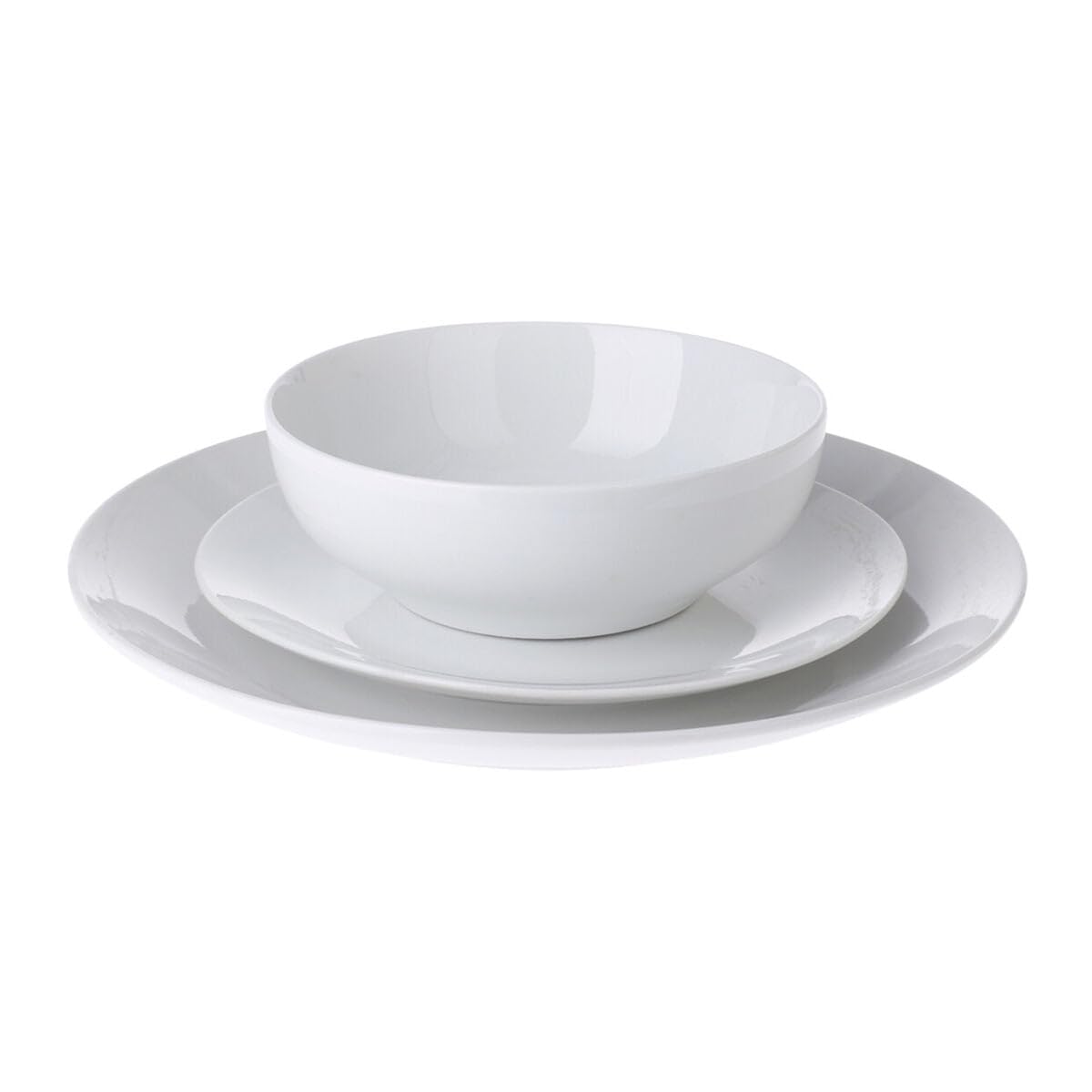 NO DISPONIBLE Service de table 12 pièces assiettes + bols