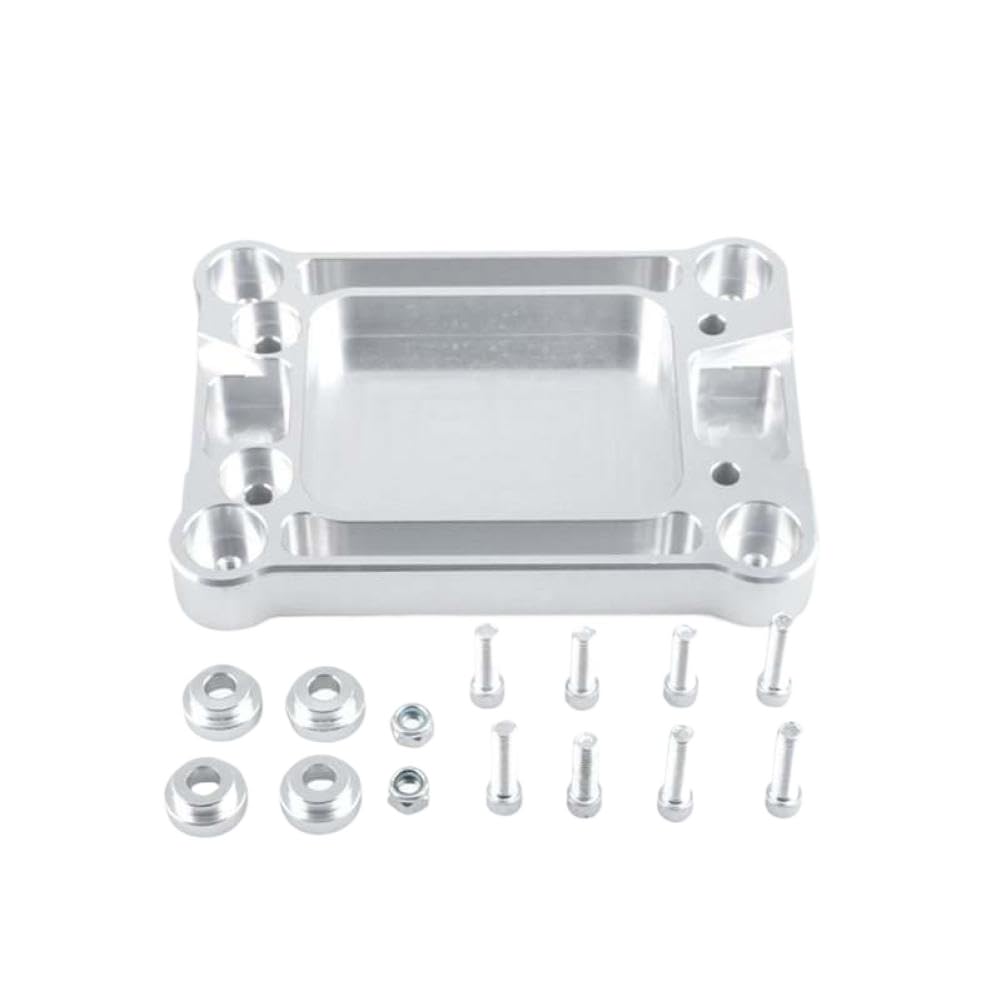 Forgekael Onecolor Shifter Box Plate Adapter Gear Lever Base Compatible With Civic Integra K20 K24 Engine Swap