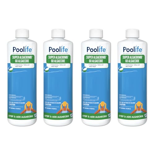 poolife Super Algae Bomb 60 (1 qt) (4 Pack)