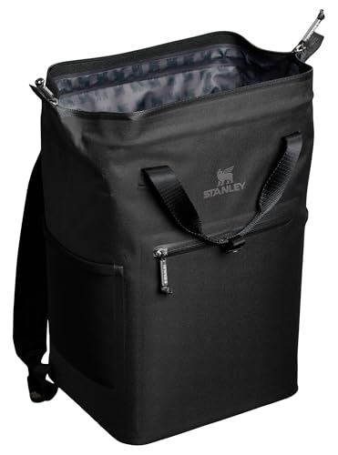 Image of Stanley All Day Madeleine Backpack Soft Cooler 20 Can Cooler with Handle and Shoulder Straps Insulated Travel Bag with Zipper BPA-Free