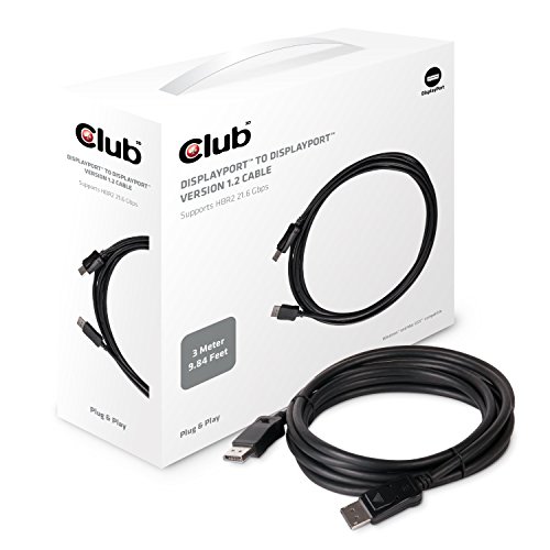 Club 3D Compatible Displayport 1.2 Kabel - 3 m