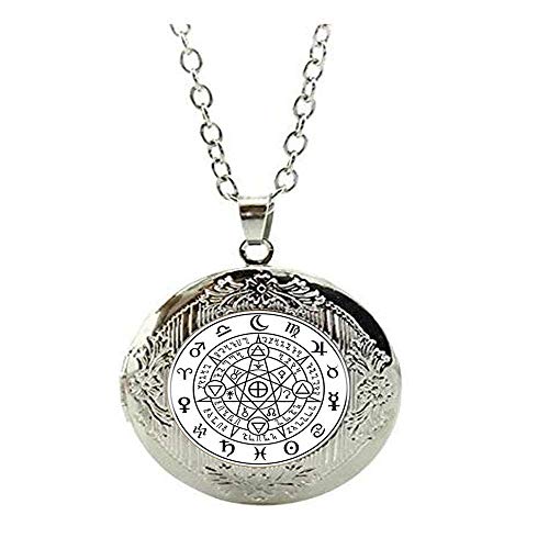 Preisvergleich Produktbild Black Magic Witchcraft Power Medaillon Halskette