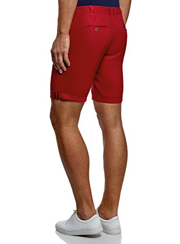 Oodji Ultra Uomo Pantaloncini in Lino con