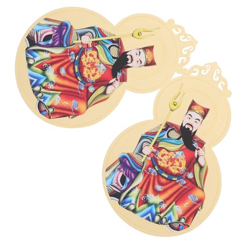 MOKKHNB 2個年巳年太歳金カード 風水護符 銅製お守りカード 携帯可能な伝統的守護符 縁起物 幸運と保護を象徴するコレクターズアイテム