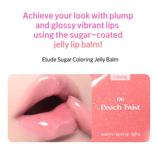 Image of ETUDE Sugar Coloring Jelly Balm 06 Peach Twist