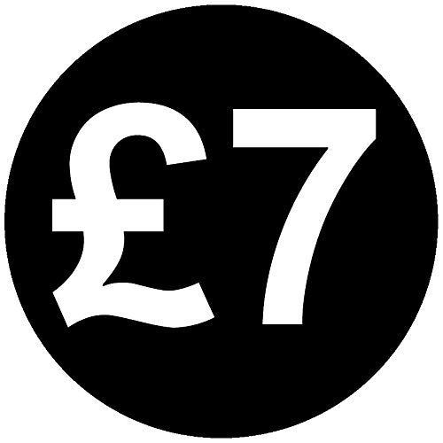 30mm Price Stickers Pack of 500 - Black - £7