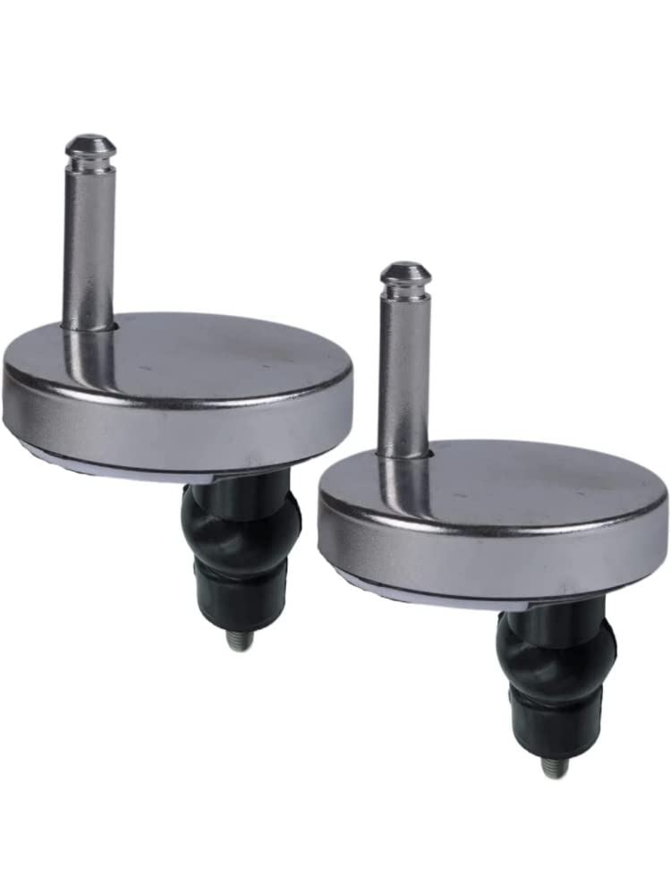 PC Product Round Seat Cover Hinges Kit for Wall Hung and One Piece Toilet Soft Close Hydraulic Seat Cover, Suitable For Jaguar Seat Covers-image-45