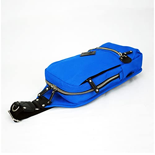 IPPINKA Harvest Label - Sling Pack Cordura - 3 Zippers - Blue4
