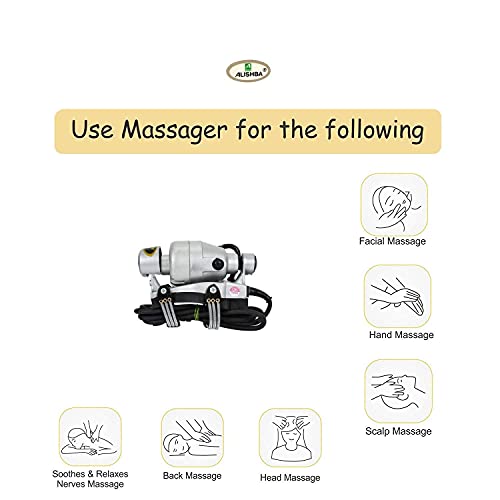 Glacier Powerful Double Speed Floating Action Body, Head & Finger Massager