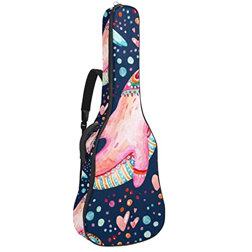 Sac à dos guitare acoustique imperméable avec organiseur de sac protecteur