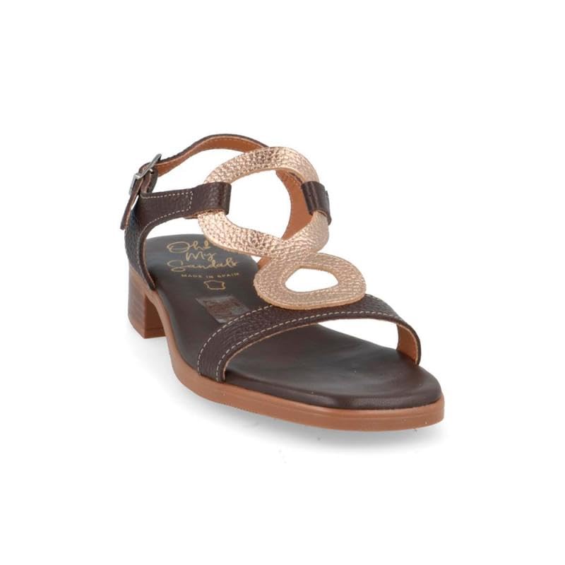 Oh! My Sandals Sandalias de Tacón 5893 Mujer Marron