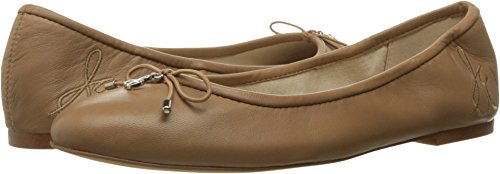 Image of Sam Edelman Women's Felicia Ballet Flat, Golden Caramel Leather, 11 M US