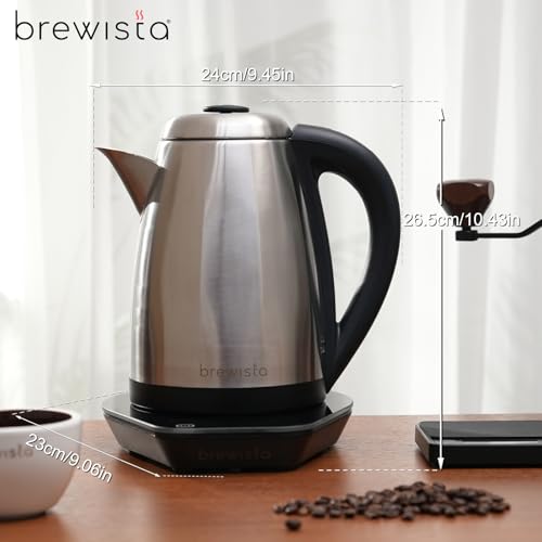 Hervidor Eléctrico Brewista V-Spout 1.7 L Acero Inoxidable miniatura 2